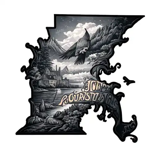 Massachusetts tattoo design idea