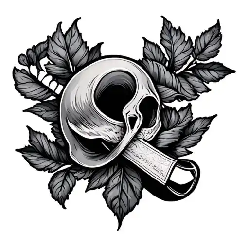 fuck cancer tattoo design idea