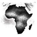 African map highlighting kenya tattoo design idea