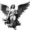 Guardian Angel tattoo design idea