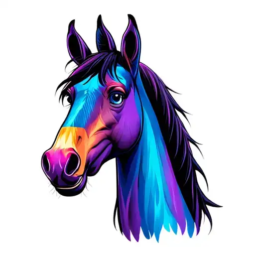 Bojack Horseman tattoo design idea