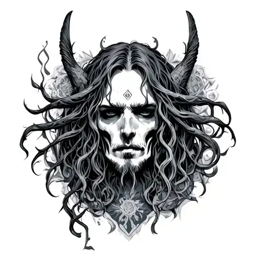 Incubus with Mendala tattoo design idea