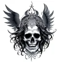 Incubus with Mendala tattoo design idea