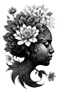 balance, respect, Asian  tattoo design idea