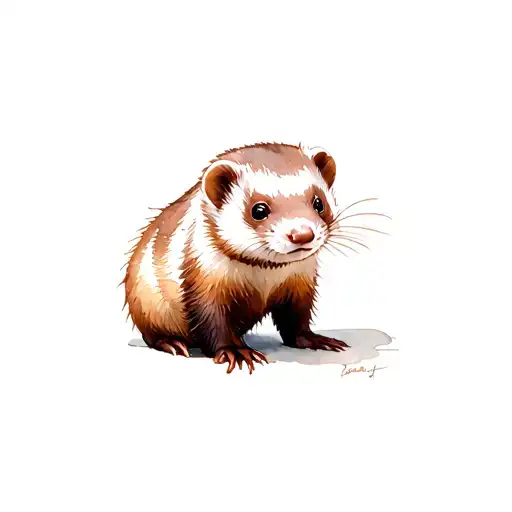 Ferret's boss tattoo design idea