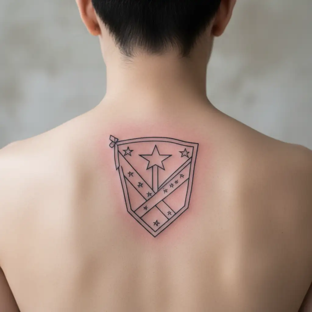 confederate flag tattoo design idea