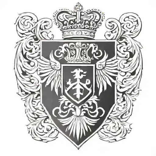 Romanian Coat Of Arms tattoo design idea