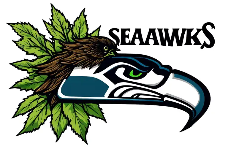 Seahawks tattoo design idea
