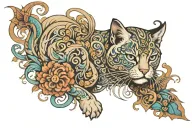 Persian deviant tattoo design idea