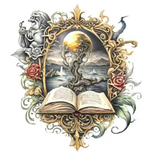 matthew 7 bible scripture tattoo design idea