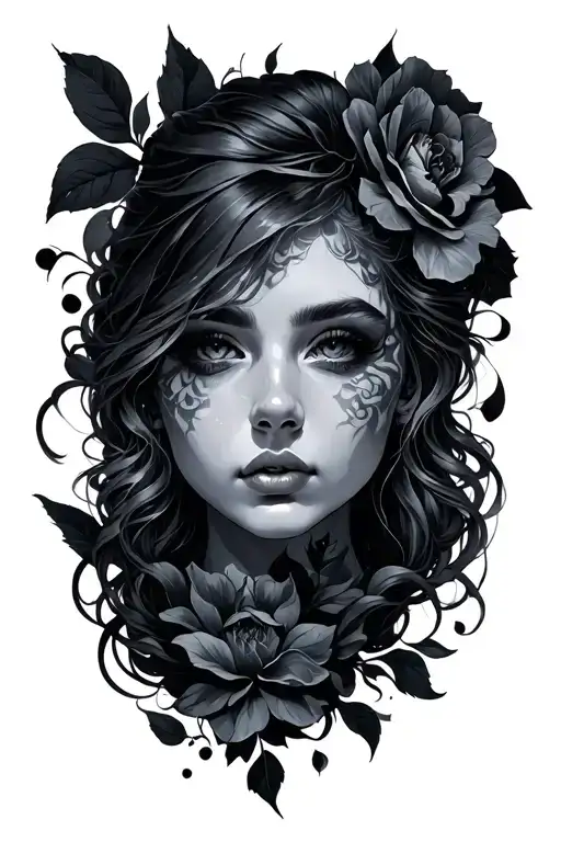 dark tattoo design idea