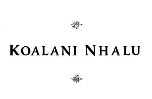 "Koalani NHALù" tattoo design idea