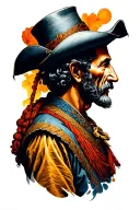 Don Quixote tattoo design idea