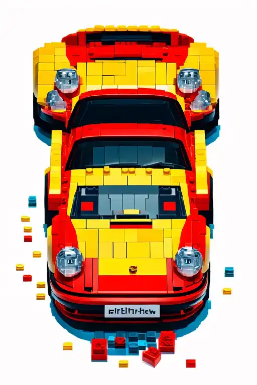 I dream of a Porsche 911 (964), I work as a wrapper (wrapping cars), I like Lego blocks, I love my children Ignacy and K tattoo design idea