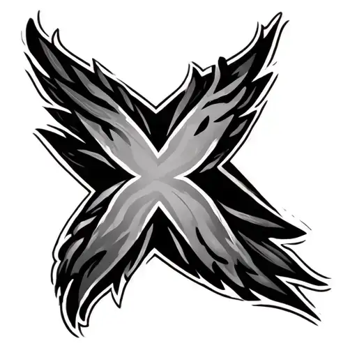 xrp logo tattoo design idea