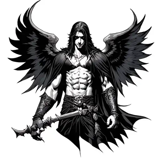 Castlevania tattoo design idea
