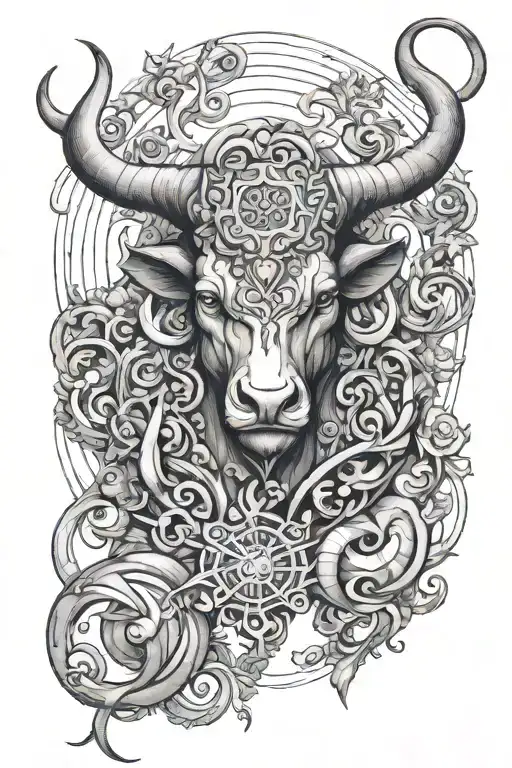 ayan,Taurus,oddisha tattoo design idea