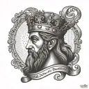 king david tattoo design idea