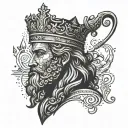 king david tattoo design idea
