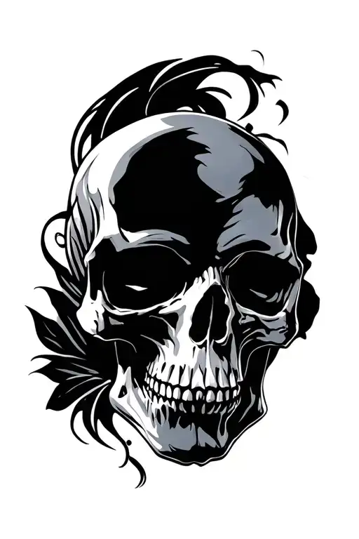 skulls tattoo design idea
