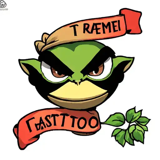 pepe meme inspired tattoo tattoo design idea