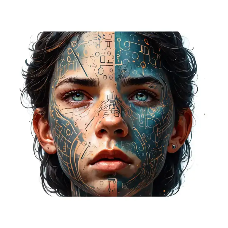 morse code tattoo design idea