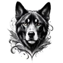 70x7 tattoo design idea