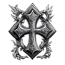 Serbian Cross tattoo design idea
