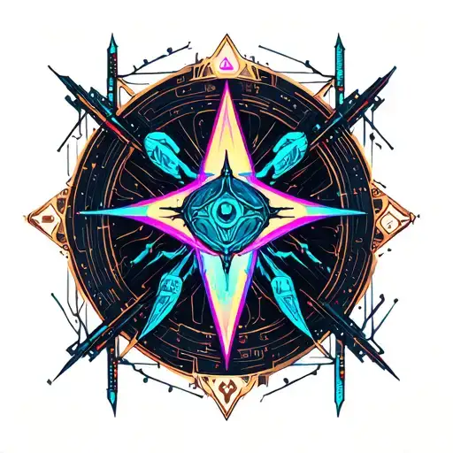 mantis blades tattoo design idea