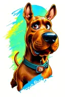 scooby doo tattoo design idea
