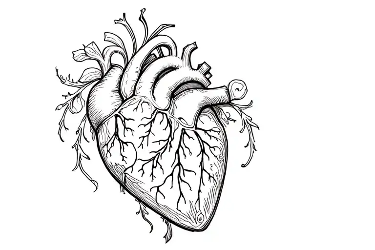 heart tramp stamp tattoo tattoo design idea