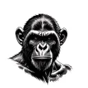 Caesar Planet Of The Apes tattoo design idea