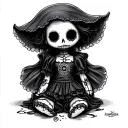 Voodoo Doll tattoo design idea