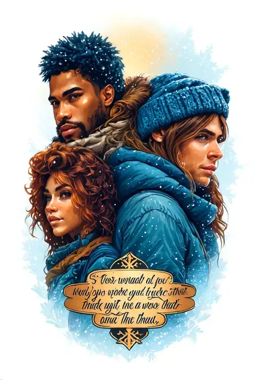 snowfall the series inspired tattoo featuring characters and Quotes from the show  tattoo design idea