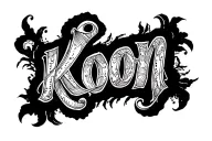 last name written koon tattoo design idea