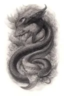evil snake tattoo tattoo design idea