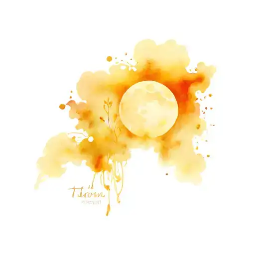 Inspired by the poem "To the Moon" by Sophie Albrecht tattoo design idea