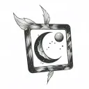 Filler Space tattoo design idea