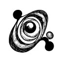 boredom symbol tattoo design idea