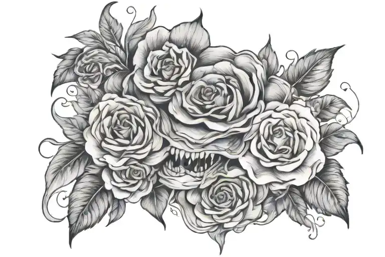 Lets Pretend Were Numb tattoo design idea