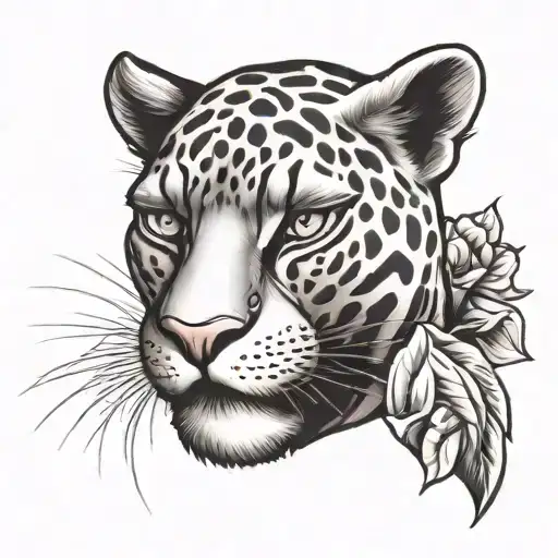 Pink Panther tattoo design idea