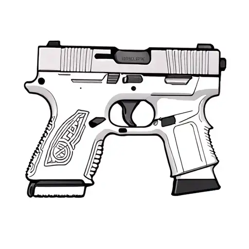 glock 19 tattoo design idea