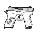 glock 19 tattoo design idea
