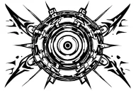 ironman arc reactor tattoo design idea