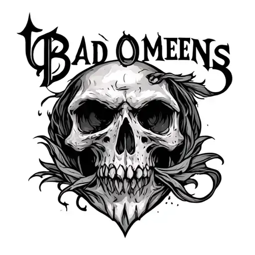 Bad Omens tattoo design idea