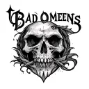 Bad Omens tattoo design idea