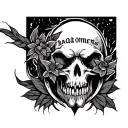 Bad Omens tattoo design idea