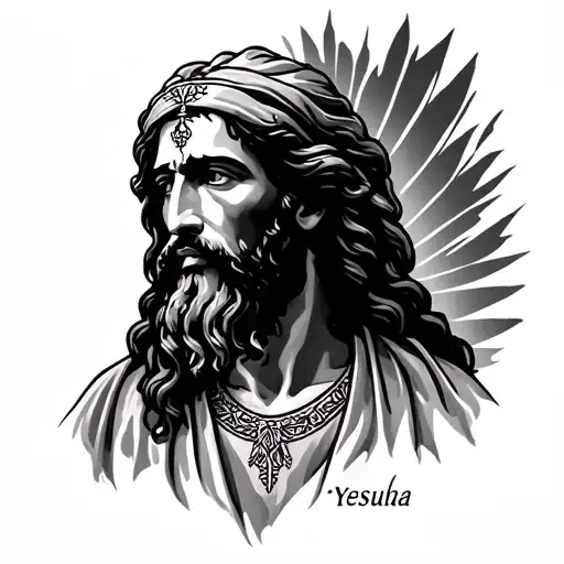 Yeshua tattoo design idea