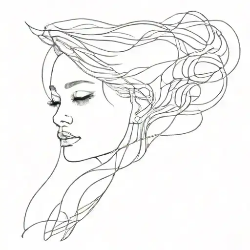 fade into you tattoo design idea