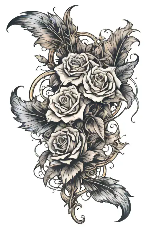 A song code for the forearm https://www.youtube.com/watch?v=e0_GctEzja8 with XRP tattoo design idea